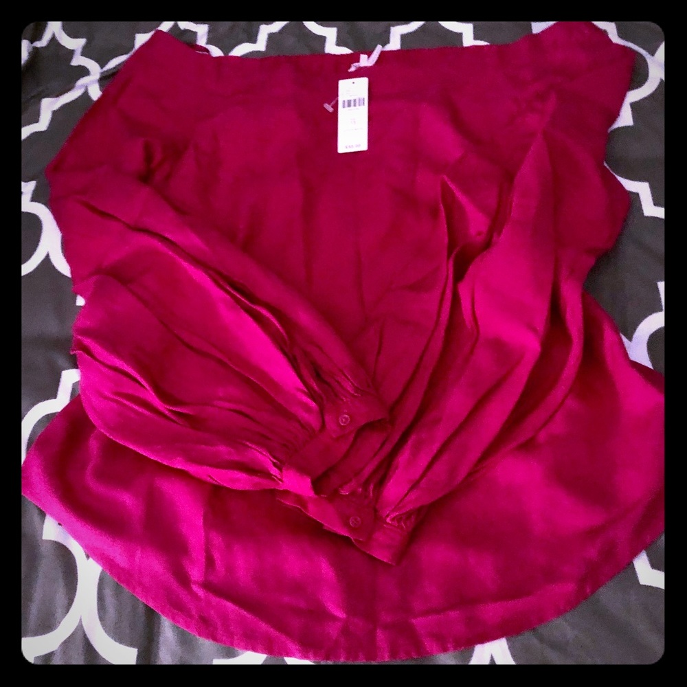 Anthropologie Floreat Poppy Blouse